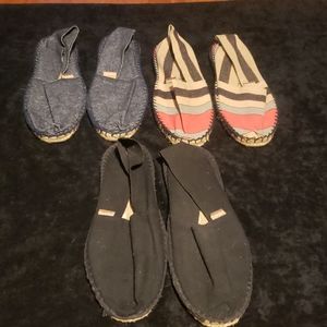 Womens Espadrille Slip-ons